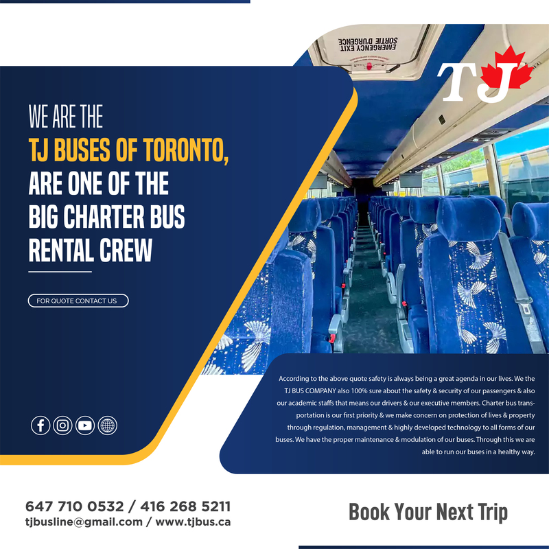 Charter Bus Rental Toronto / Coach Bus Rental Toronto